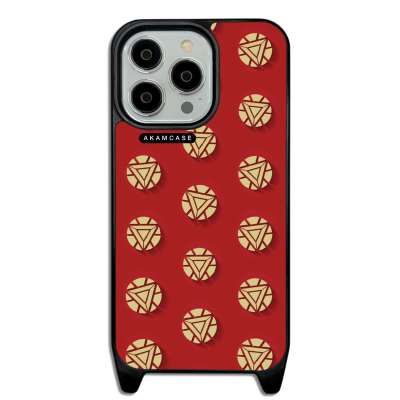 کاور آکام مدل AMCWLA13PRO-IRON MAN2 مناسب برای گوشی موبایل اپل iPhone 13 Pro