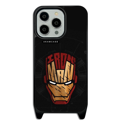 کاور آکام مدل AMCWLA13PRO-IRON MAN5 مناسب برای گوشی موبایل اپل iPhone 13 Pro