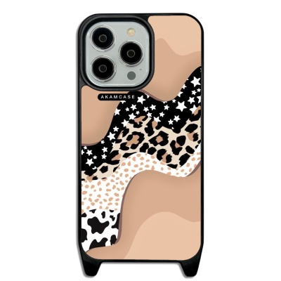 کاور آکام مدل AMCWLA13PRO-PANTHER PATTERN4 مناسب برای گوشی موبایل اپل iPhone 13 Pro