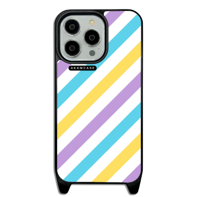 کاور آکام مدل AMCWLA13PRO-PASTEL PATTERN4 مناسب برای گوشی موبایل اپل iPhone 13 Pro