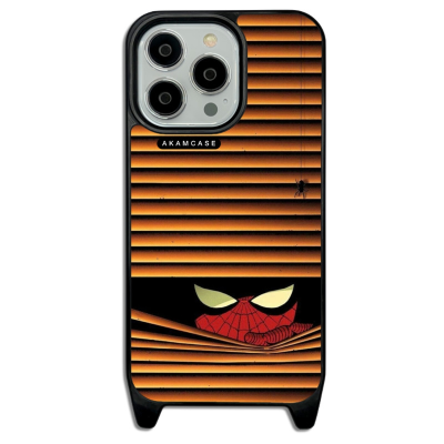 کاور آکام مدل AMCWLA13PRO-SPIDERMAN14 مناسب برای گوشی موبایل اپل iPhone 13 Pro