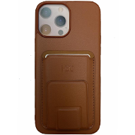 کاور چرمی به همراه جاکارتی Crative Case مناسب برای گوشی اپل iphone 13 Pro -small-image