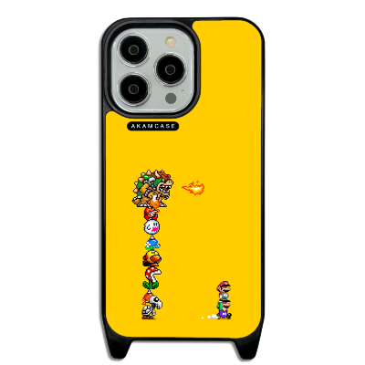 کاور آکام مدل AMCWLA13PRO-SUPER MARIO4 مناسب برای گوشی موبایل اپل iPhone 13 Pro