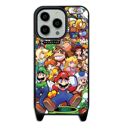 کاور آکام مدل AMCWLA13PRO-SUPER MARIO5 مناسب برای گوشی موبایل اپل iPhone 13 Pro