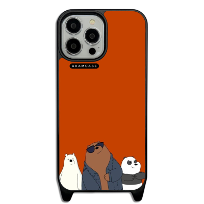 کاور آکام مدل AMCWLA13PROMAX-BARE BEAR1 مناسب برای گوشی موبایل اپل iPhone 13 Pro Max