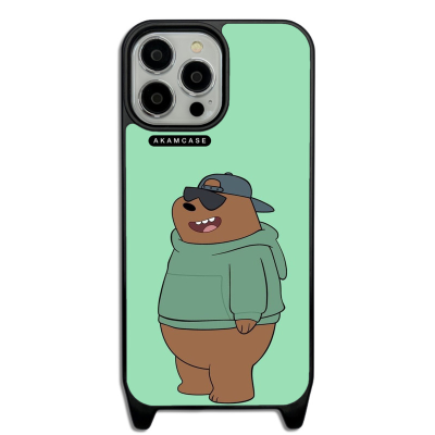 کاور آکام مدل AMCWLA13PROMAX-BARE BEAR4 مناسب برای گوشی موبایل اپل iPhone 13 Pro Max