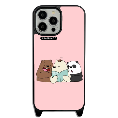 کاور آکام مدل AMCWLA13PROMAX-BARE BEAR7 مناسب برای گوشی موبایل اپل iPhone 13 Pro Max