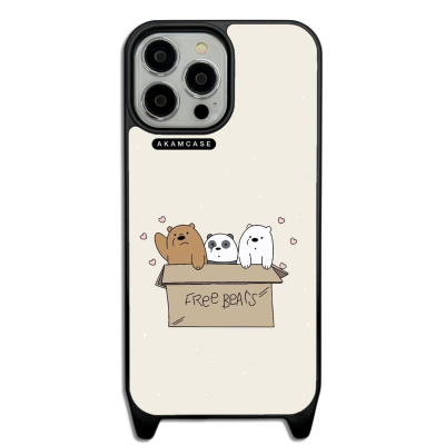 کاور آکام مدل AMCWLA13PROMAX-BARE BEAR8 مناسب برای گوشی موبایل اپل iPhone 13 Pro Max