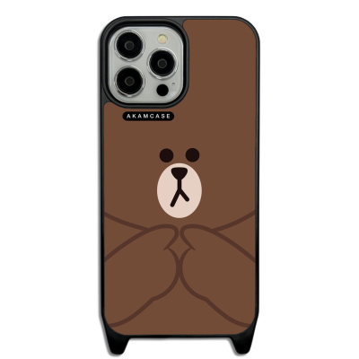 کاور آکام مدل AMCWLA13PROMAX-BROWN1 مناسب برای گوشی موبایل اپل iPhone 13 Pro Max
