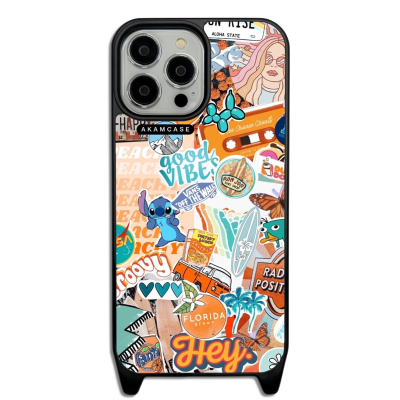 کاور آکام مدل AMCWLA13PROMAX-GOOD VIBE3 مناسب برای گوشی موبایل اپل iPhone 13 Pro Max