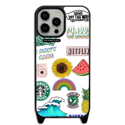 کاور آکام مدل AMCWLA13PROMAX-GOOD VIBES14 مناسب برای گوشی موبایل اپل iPhone 13 Pro Max