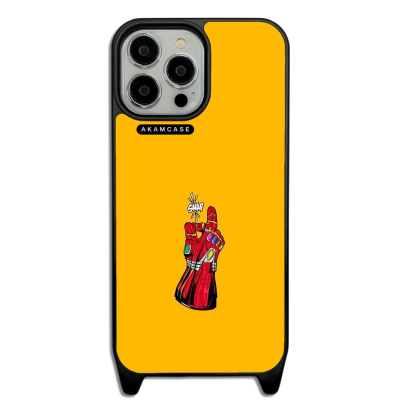 کاور آکام مدل AMCWLA13PROMAX-IRON MAN1 مناسب برای گوشی موبایل اپل iPhone 13 Pro Max