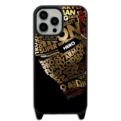 کاور آکام مدل AMCWLA13PROMAX-IRON MAN14 مناسب برای گوشی موبایل اپل iPhone 13 Pro Max