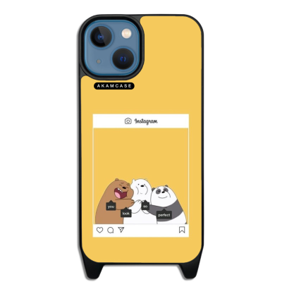 کاور آکام مدل AMCWLA14-BARE BEAR5 مناسب برای گوشی موبایل اپل iPhone 14