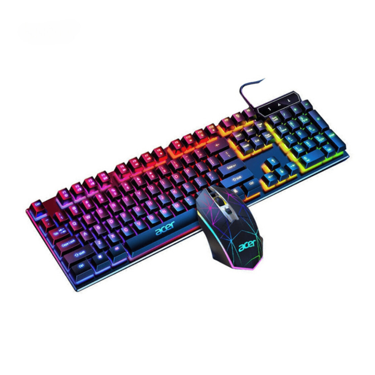 کیبورد و ماوس ایسر مدل YKB913+M115 مخصوص بازی-small-image