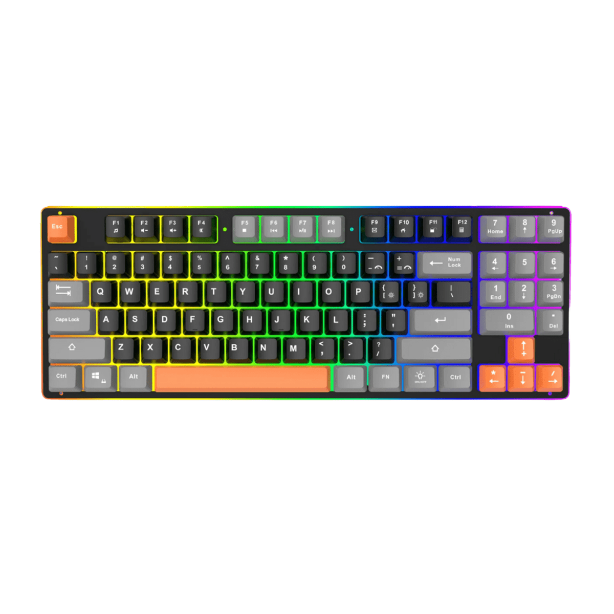 کیبورد ایسر مدل OKW216 RGB مخصوص بازی-small-image