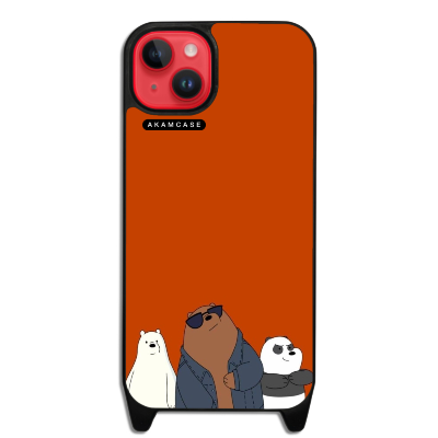 کاور آکام مدل AMCWLA14PLUS-BARE BEAR1 مناسب برای گوشی موبایل اپل iPhone 14 Plus