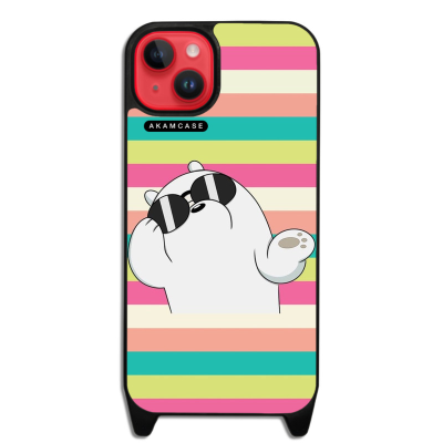 کاور آکام مدل AMCWLA14PLUS-BARE BEAR11 مناسب برای گوشی موبایل اپل iPhone 14 Plus