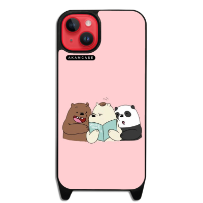 کاور آکام مدل AMCWLA14PLUS-BARE BEAR7 مناسب برای گوشی موبایل اپل iPhone 14 Plus