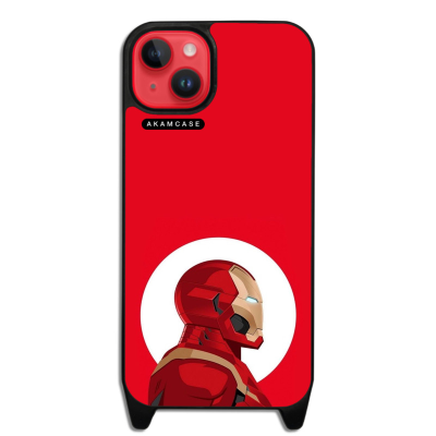 کاور آکام مدل AMCWLA14PLUS-IRON MAN11 مناسب برای گوشی موبایل اپل iPhone 14 Plus