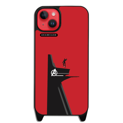 کاور آکام مدل AMCWLA14PLUS-IRON MAN13 مناسب برای گوشی موبایل اپل iPhone 14 Plus