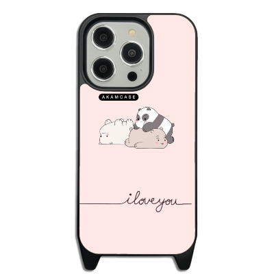 کاور آکام مدل AMCWLA14PRO-BARE BEAR12 مناسب برای گوشی موبایل اپل iPhone 14 Pro