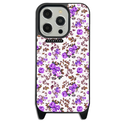 کاور آکام مدل AMCWLA14PRO-FLOWERS14 مناسب برای گوشی موبایل اپل iPhone 14 Pro
