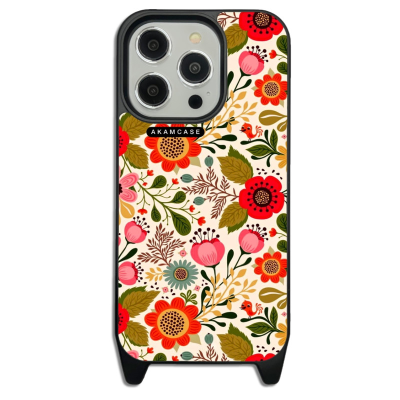 کاور آکام مدل AMCWLA14PRO-FLOWERS6 مناسب برای گوشی موبایل اپل iPhone 14 Pro
