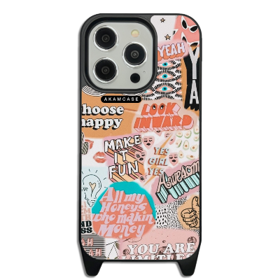 کاور آکام مدل AMCWLA14PRO-GOOD VIBE2 مناسب برای گوشی موبایل اپل iPhone 14 Pro