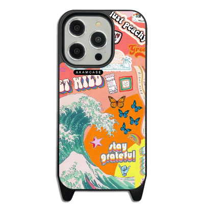 کاور آکام مدل AMCWLA14PRO-GOOD VIBES15 مناسب برای گوشی موبایل اپل iPhone 14 Pro