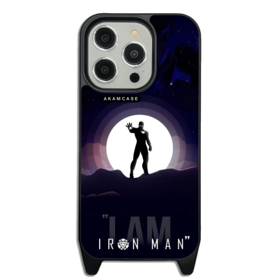 کاور آکام مدل AMCWLA14PRO-IRON MAN9 مناسب برای گوشی موبایل اپل iPhone 14 Pro