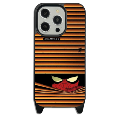 کاور آکام مدل AMCWLA14PRO-SPIDERMAN14 مناسب برای گوشی موبایل اپل iPhone 14 Pro