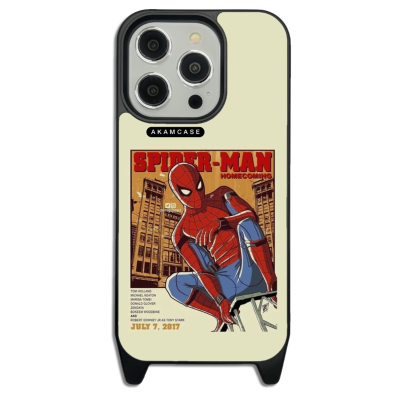 کاور آکام مدل AMCWLA14PRO-SPIDERMAN15 مناسب برای گوشی موبایل اپل iPhone 14 Pro