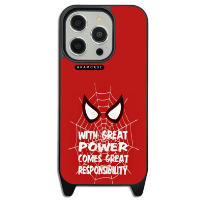 کاور آکام مدل AMCWLA14PRO-SPIDERMAN18 مناسب برای گوشی موبایل اپل iPhone 14 Pro