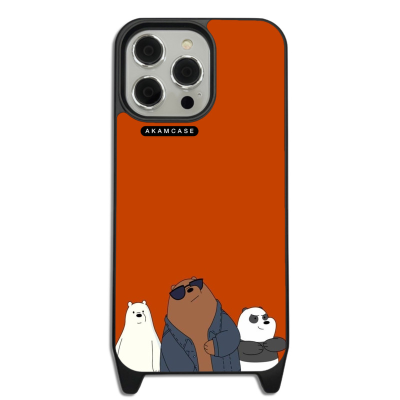 کاور آکام مدل AMCWLA14PROMAX-BARE BEAR1 مناسب برای گوشی موبایل اپل iPhone 14 Pro Max