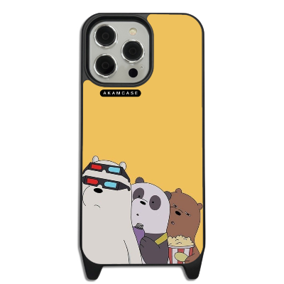 کاور آکام مدل AMCWLA14PROMAX-BARE BEAR9 مناسب برای گوشی موبایل اپل iPhone 14 Pro Max