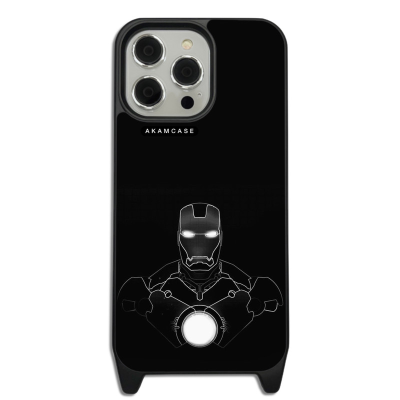کاور آکام مدل AMCWLA14PROMAX-IRON MAN4 مناسب برای گوشی موبایل اپل iPhone 14 Pro Max