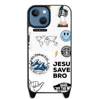 کاور آکام مدل AMCWLA15-GOOD VIBE1 مناسب برای گوشی موبایل اپل iPhone 15