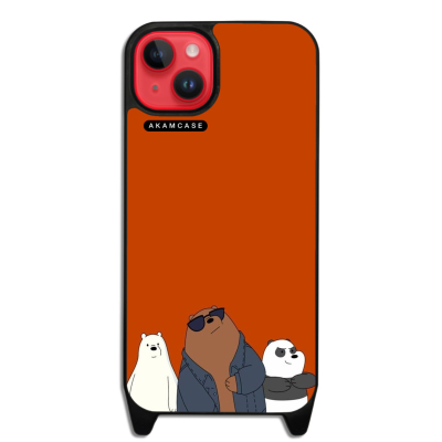 کاور آکام مدل AMCWLA15PLUS-BARE BEAR1 مناسب برای گوشی موبایل اپل iPhone 15 Plus