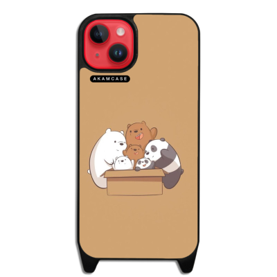 کاور آکام مدل AMCWLA15PLUS-BARE BEAR16 مناسب برای گوشی موبایل اپل iPhone 15 Plus