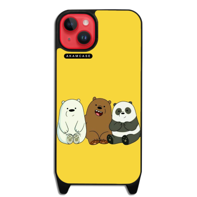 کاور آکام مدل AMCWLA15PLUS-BARE BEAR6 مناسب برای گوشی موبایل اپل iPhone 15 Plus