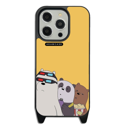 کاور آکام مدل AMCWLA15PRO-BARE BEAR9 مناسب برای گوشی موبایل اپل iPhone 15 Pro
