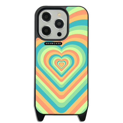 کاور آکام مدل AMCWLA15PRO-HEARTS16 مناسب برای گوشی موبایل اپل iPhone 15 Pro