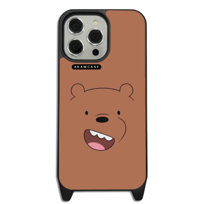کاور آکام مدل AMCWLA15PROMAX-BARE BEAR2 مناسب برای گوشی موبایل اپل iPhone 15 Pro Max