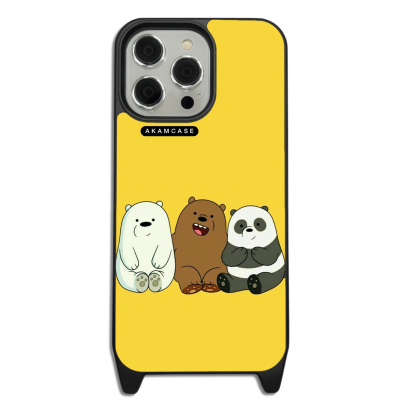 کاور آکام مدل AMCWLA15PROMAX-BARE BEAR6 مناسب برای گوشی موبایل اپل iPhone 15 Pro Max