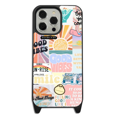 کاور آکام مدل AMCWLA15PROMAX-GOOD VIBES12 مناسب برای گوشی موبایل اپل iPhone 15 Pro Max