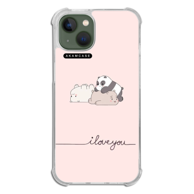 کاور آکام مدل AMCWTA13-BARE BEAR12 مناسب برای گوشی موبایل اپل iPhone 13