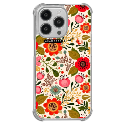 کاور آکام مدل AMCWTA13PRO-FLOWERS6 مناسب برای گوشی موبایل اپل iPhone 13 Pro