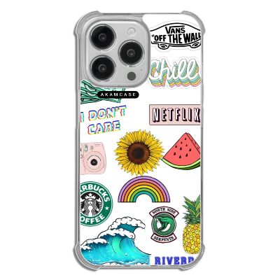 کاور آکام مدل AMCWTA13PRO-GOOD VIBES14 مناسب برای گوشی موبایل اپل iPhone 13 Pro