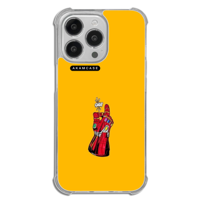 کاور آکام مدل AMCWTA13PRO-IRON MAN1 مناسب برای گوشی موبایل اپل iPhone 13 Pro